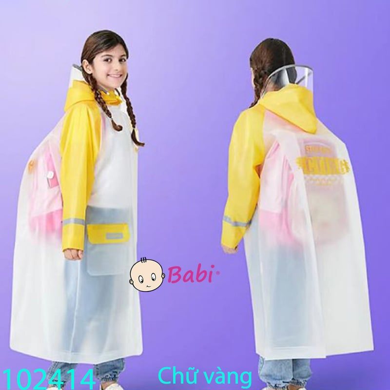  Áo Mưa Trẻ Em Nhiều Họa Tiết Dễ Thương 