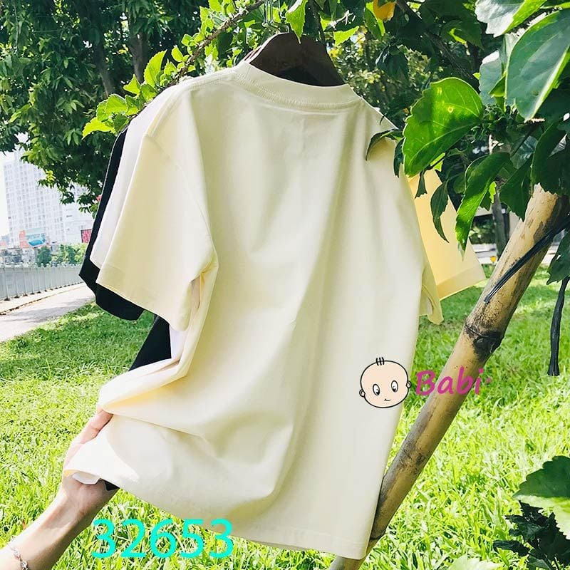  Áo Thun Bé Gái Cộc Tay In Gấu Hồng  (26kg - 60kg) 