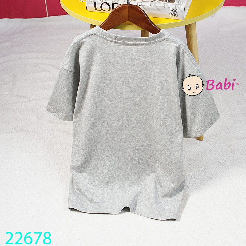  Áo Thun Bé Trai Tay Ngắn Hình 3 Capy Nhỏ (23kg - 62kg) 