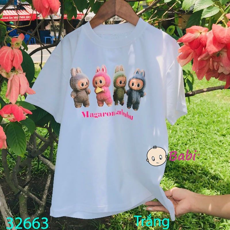  Áo Thun Cộc Tay La.Bu.Bu M2 (26kg - 60kg) 