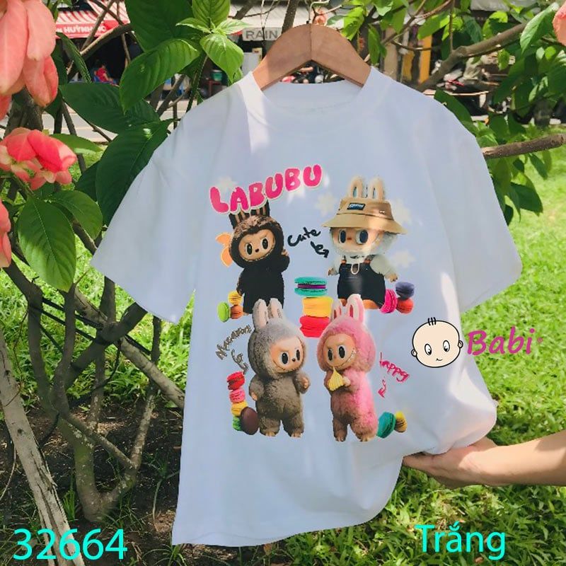  Áo Thun Cộc Tay La.Bu.Bu M3 (26kg - 60kg) 