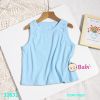  Áo Thun Croptop Sát Nách Bé Gái Nhiều Màu (30- 55kg) 
