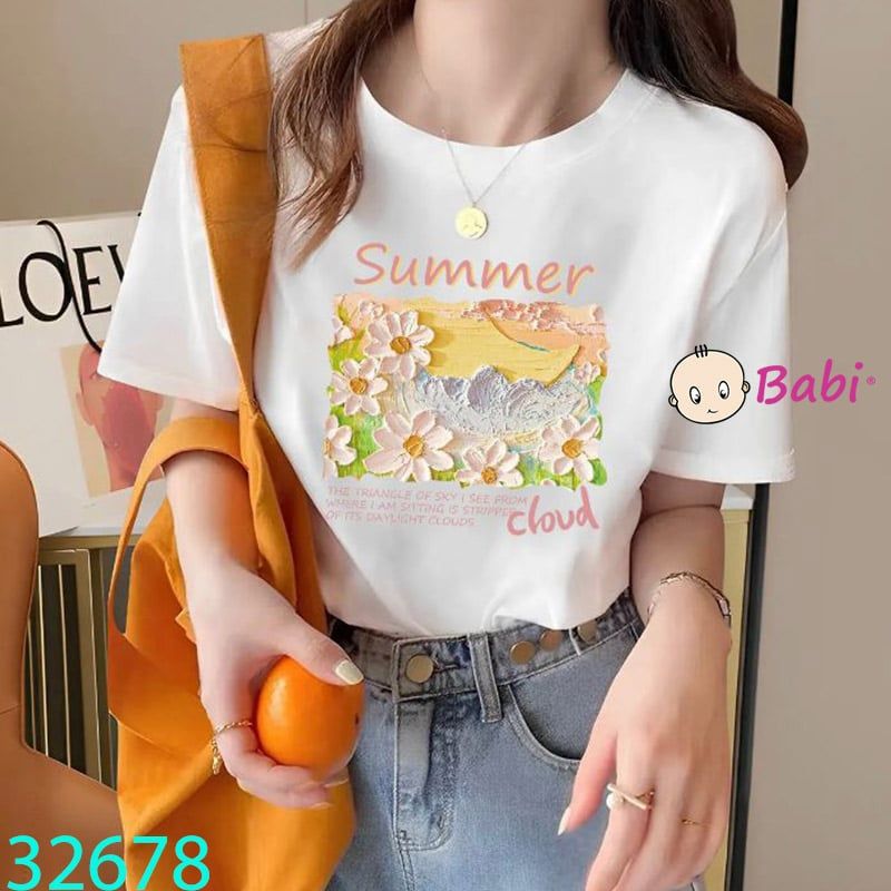  Áo Thun Mẹ Bé Gái Size Đại (40kg - 70kg) 