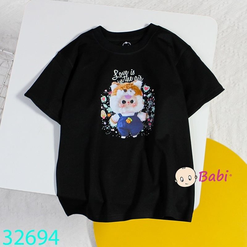  Áo Thun Tay Ngắn Cho Bé Chữ LOVE (13kg - 45kg) 