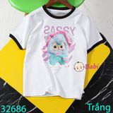  Áo Thun Tay Ngắn Cho Bé Hình Babi Tree M1 (23kg - 55kg) 
