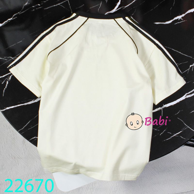  Áo Thun Tay Ngắn Cho Trẻ Em Labu.Capy M2 (26kg - 52kg) 