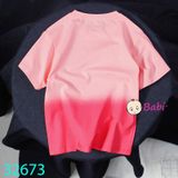  Áo Thun Tay Ngắn Loang Màu 3 La Bu Bu (15kg - 52kg) 