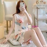  BỘ HOA NHÍ SÁT NÁCH MẸ VÀ BÉ LỚN (40-70kg) 