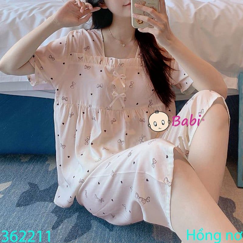  BỘ MẶC NHÀ TOLE (LANH) CHO MẸ 