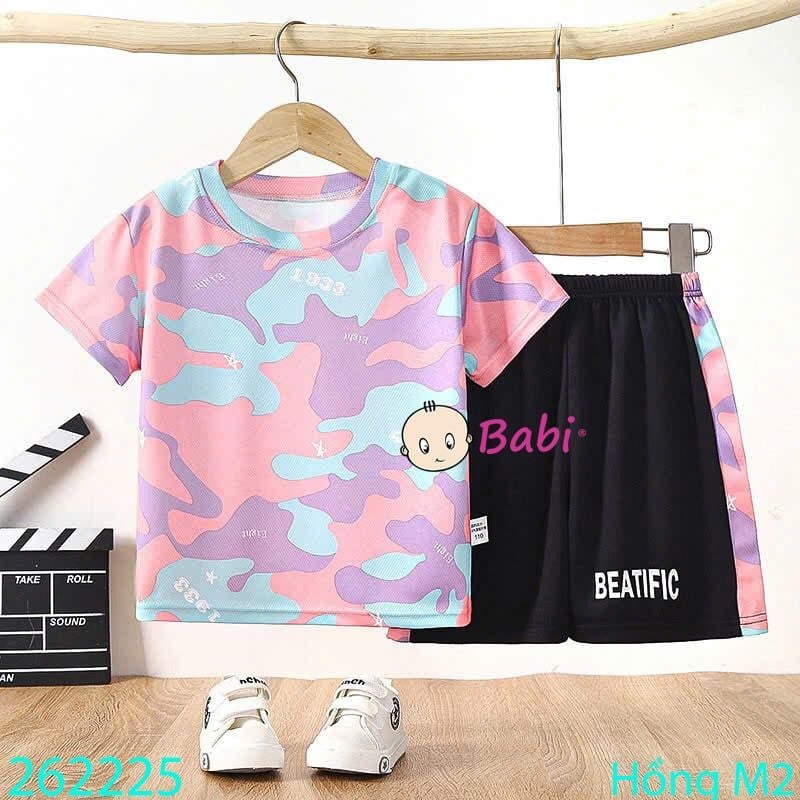  BỘ THỂ THAO TAY NGẮN QUẦN SHORT BÉ TRAI BÉ GÁI 
