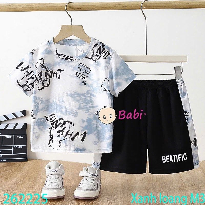  BỘ THỂ THAO TAY NGẮN QUẦN SHORT BÉ TRAI BÉ GÁI 