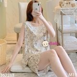  Bộ Tole Sát Nách Hoa Nhí Cho Mẹ Và Bé M11-M15 (40kg - 70kg) 