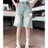 Quần Jeans Short Lửng Thêu Ngôi Sao (35kg - 52kg)