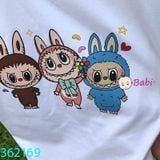  Bộ Bé Gái 3 La.Bu.Bu Quần Đũi Kem (26kg - 57kg) 