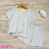  Bộ Thun Cho Bé Tay Ngắn Quần Ngắn Nhiều Họa Tiết Dễ Thương (1 - 5 tuổi) 