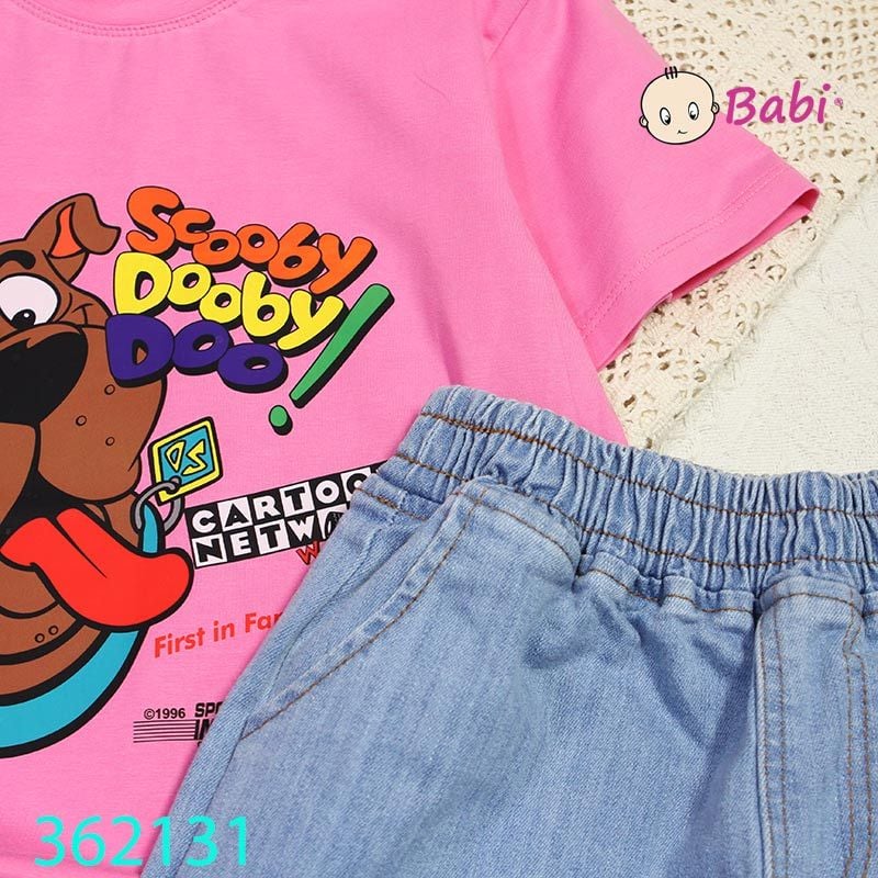  Bộ Áo Thun Quần Short Jeans (10kg - 45kg) 