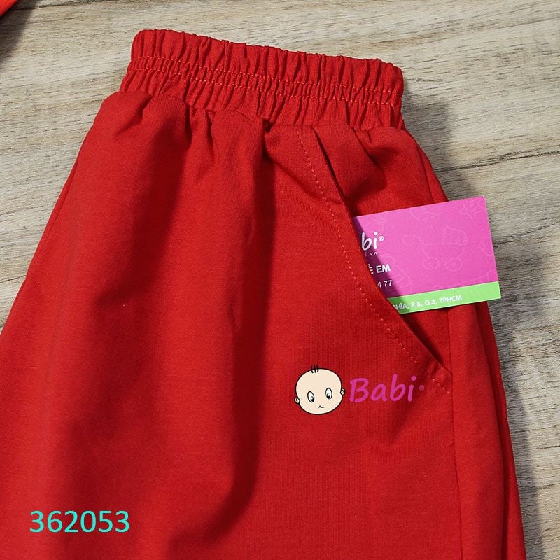  Bộ Bé Gái Áo Ngắn Raplang Quần Short Đùi In Cô Bé (15kg-52kg) 