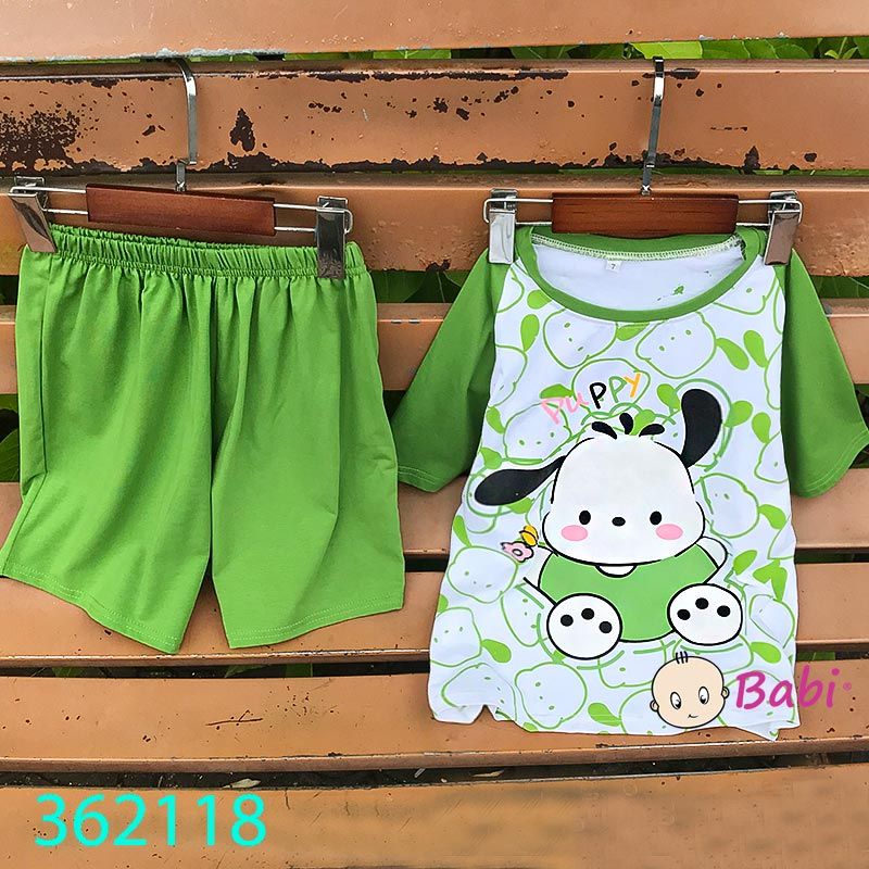  Bộ Bé Gái Mặc Hè Họat Hình Xinh Xắn H2 (23kg - 52kg) 