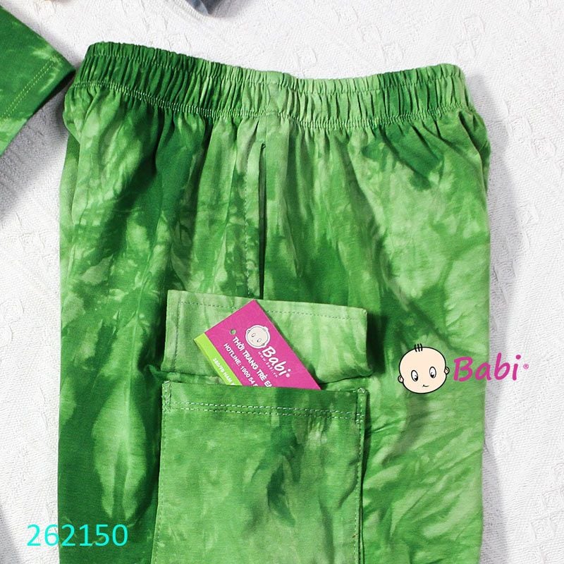  Bộ Cho Bé Trai Loang In Chữ Màu Năng Động (10kg-45kg) 