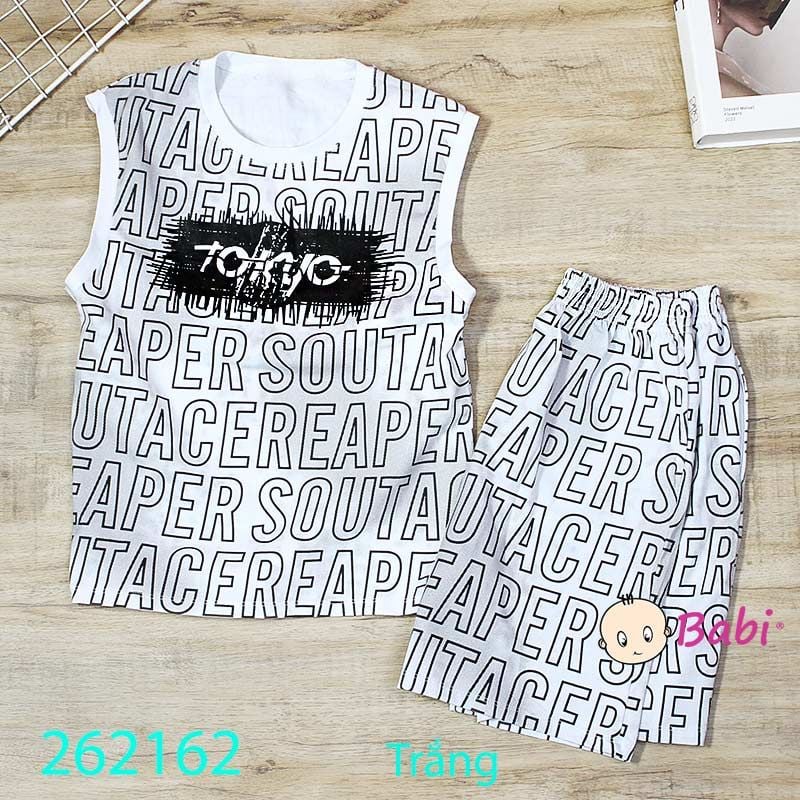  Bộ Cho Bé Trai Sát Nách Quần Đùi M4 (15kg-55kg) 