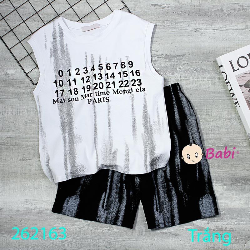  Bộ Cho Bé Trai Sát Nách Quần Đùi M5 (15kg-55kg) 