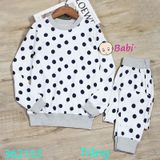  Bộ Cotton Bé Gái Tay Dài Quần Dài M4 (17kg - 45kg) 