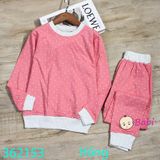  Bộ Cotton Bé Gái Tay Dài Quần Dài M4 (17kg - 45kg) 