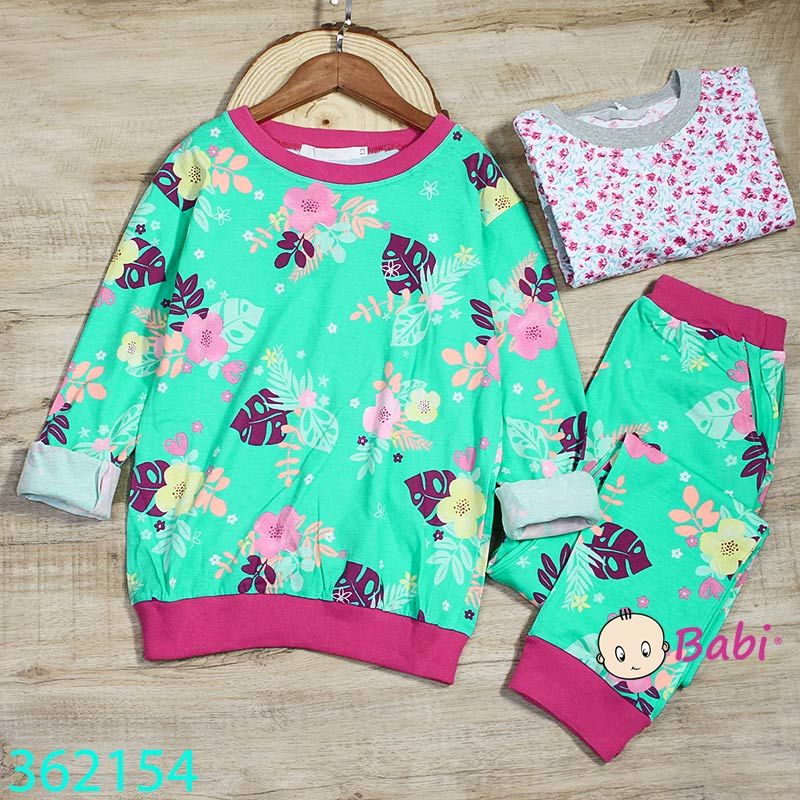  Bộ Cotton Bé Gái Tay Dài Quần Dài M6 (17kg - 45kg) 