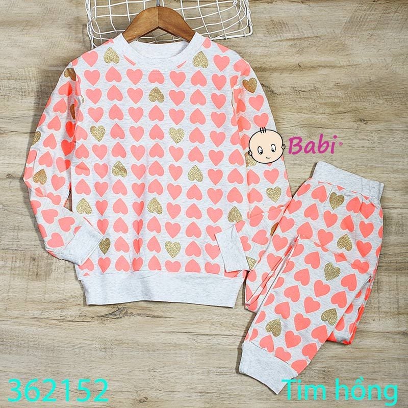  Bộ Da Cá Bé Gái Tay Dài Quần Dài M4 (20kg - 42kg) 