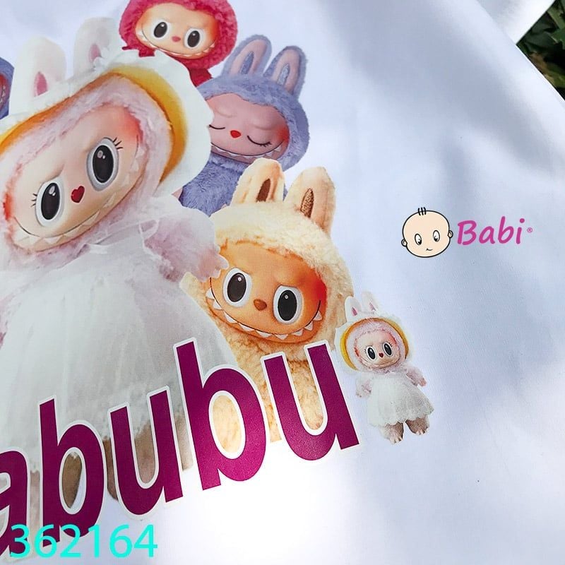  Bộ Jean Baggy Bé Gái In 3 La Bu Bu Xinh Xắn (11kg - 40kg) 