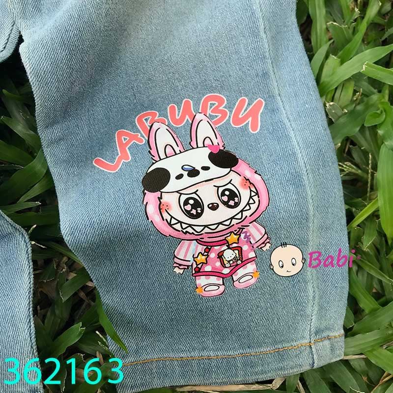  Bộ Jean Baggy Bé Gái In La Bu Bu Size Đại (40kg - 65kg) 