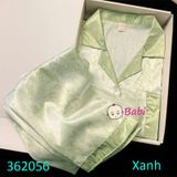  Bộ Pijama Lụa Cao Cấp Tay Dài Quần Dài Size Đại (42kg-57kg) 