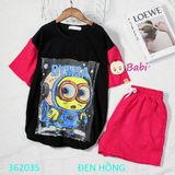  Bộ Tay Ngắn Quần Đùi Họa Tiết  Dễ Thương Size Đại (45-60kg) 