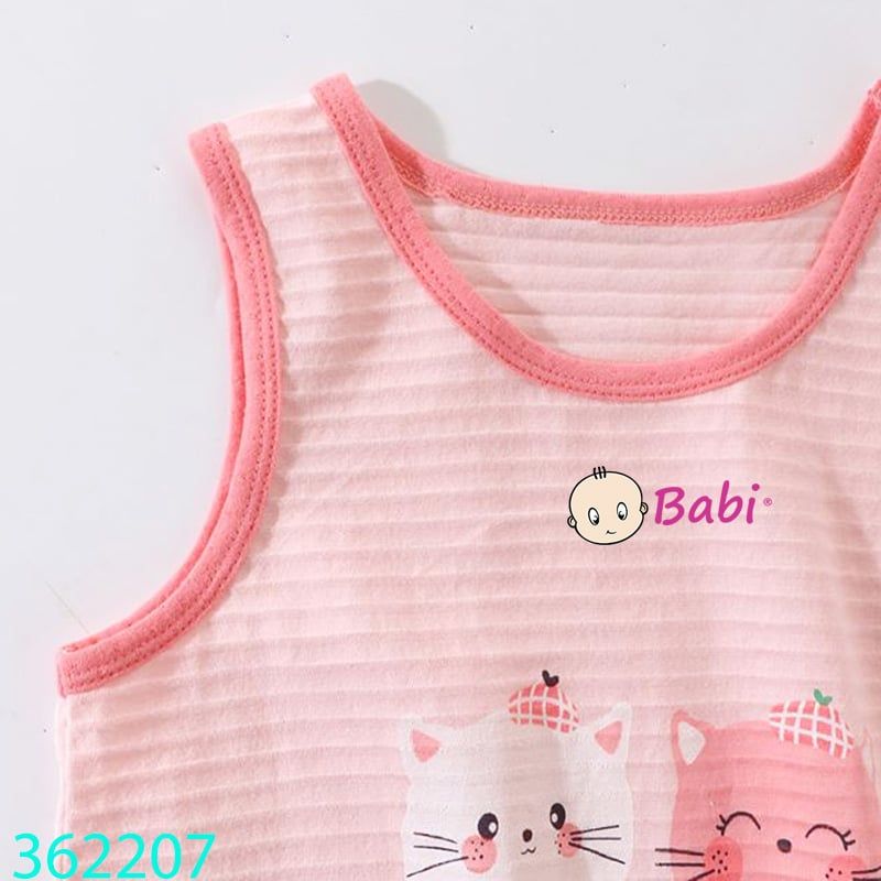  Bộ Thun Cho Bé Sát Nách Nhiều Họa Tiết Dễ Thương (17kg - 30kg) 