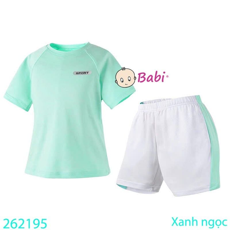  Bộ Thun Thể Thao Trẻ Em Cao Cấp Chữ SPORT (26kg - 50kg) 