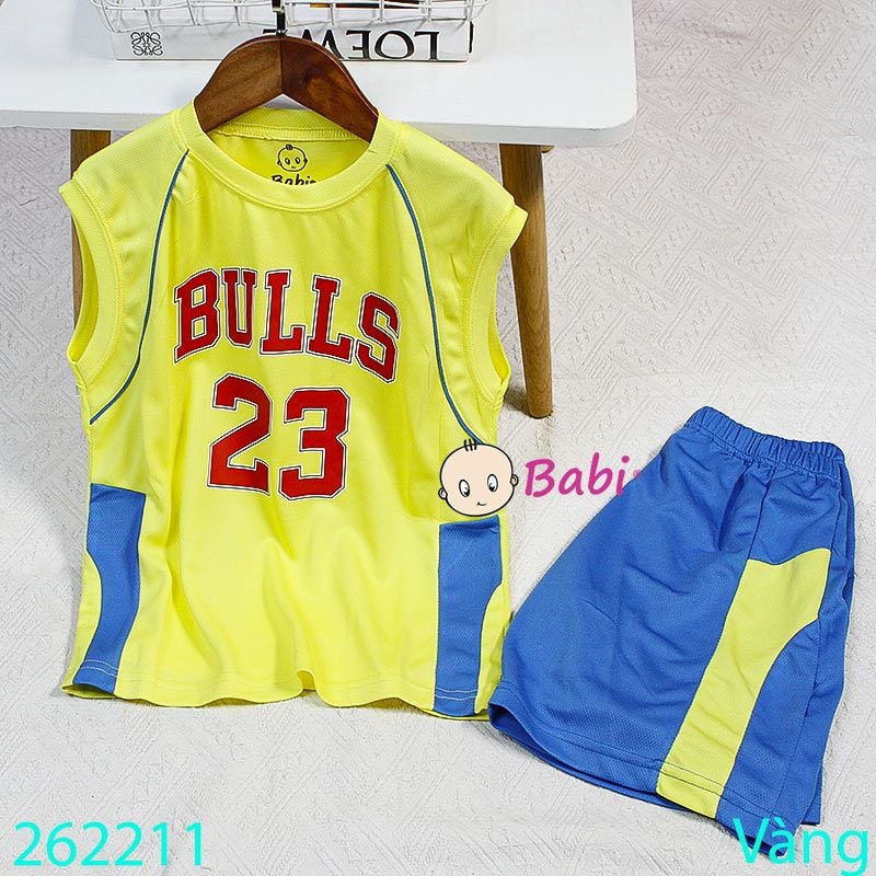  Bộ Thun Thể Thao Trẻ Em Sát Nách Số 23 (26kg - 60kg) 