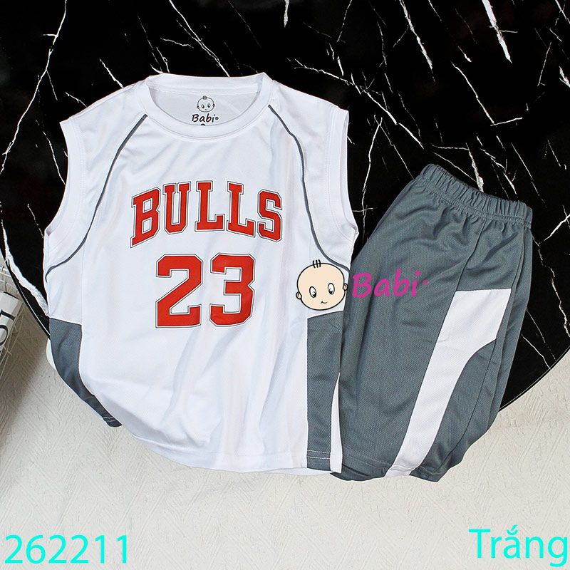  Bộ Thun Thể Thao Trẻ Em Sát Nách Số 23 (26kg - 60kg) 