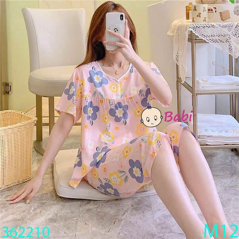  Bộ Tole Tay Ngắn Quần Lửng Họa Tiết Dễ Thương (45kg - 60kg) 