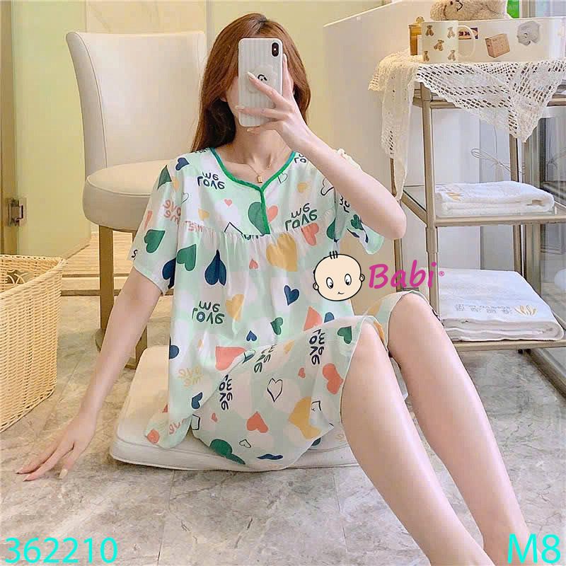  Bộ Tole Tay Ngắn Quần Lửng Họa Tiết Dễ Thương (45kg - 60kg) 