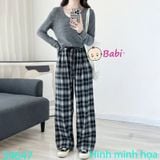  Quần Suông Dài Caro Sành Điệu M3 (23kg - 67kg) 