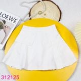  Chân Váy Xòe Cho Bé Gái Đính Nút  Xinh Xắn (13kg - 45kg) 