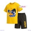Bộ Thun Bé Trai Tay Ngắn Quần Lửng Chữ Naruto (30kg - 55kg)