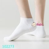 Combo 10 đôi vớ màu trơn Nanjlren 