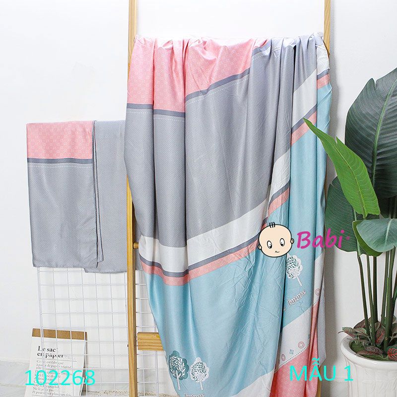  Combo 3 món Tencel gồm 1 drap nệm 1m4 và 2 áo gối nằm 50x70 