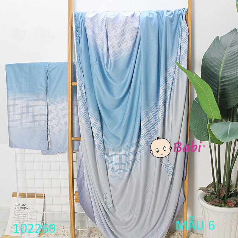  Combo 3 món Tencel gồm 1 drap nệm 1m6 và 2 áo gối nằm 50x70 