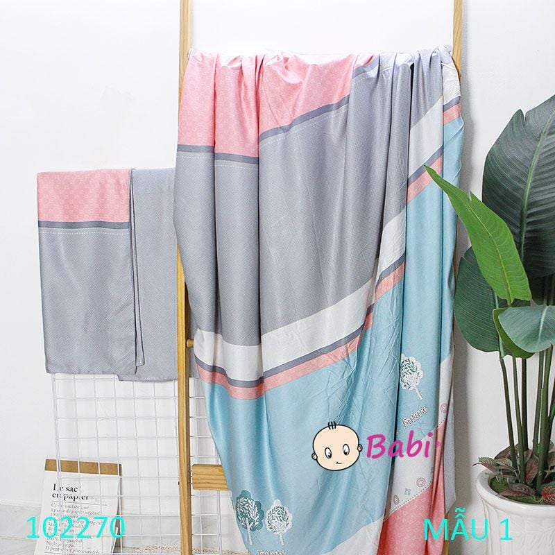  Combo 3 món Tencel gồm 1 drap nệm 1m8 và 2 áo gối nằm 50x70 
