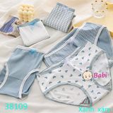  Combo 5 Quần Chip Tam Giác Cotton Nhiều Họa Tiết (35kg - 50kg) 