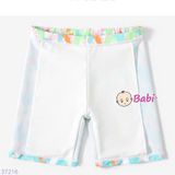 Bộ Bơi Bé Gái Tay Dài Chữ SURB Kèm Nón (20-40kg) 