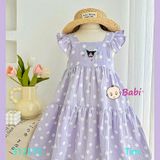  Đầm Lani Xô Musilin Thêu Hoạ Tiết Dễ Thương (11kg-40kg) 