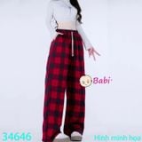  Quần Suông Dài Caro Sanh Điệu M2 (23kg - 67kg) 